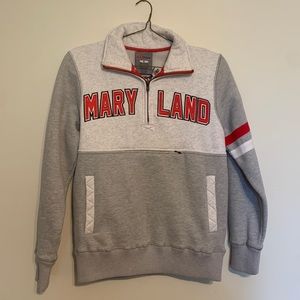 Maryland Swimming Quarter Zip
